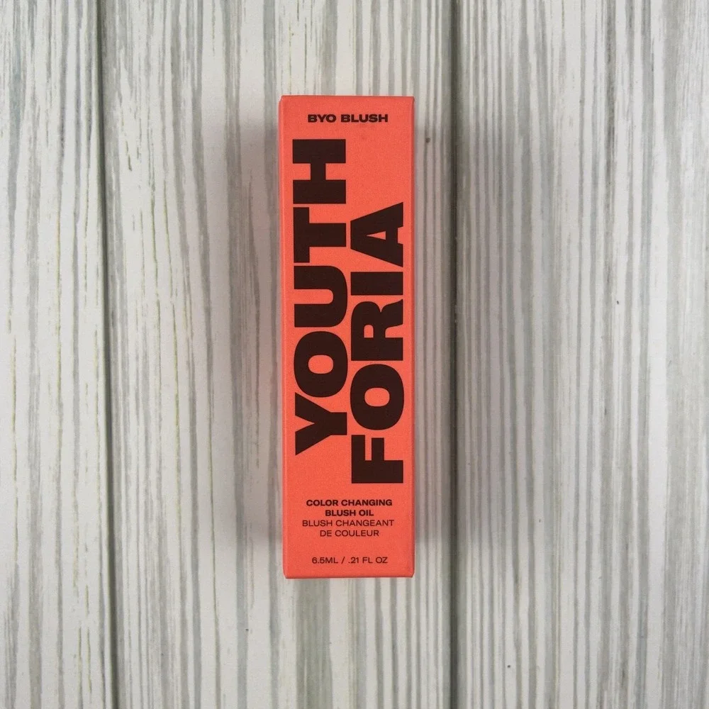 YouthForia Byo Blush - Color Changing Blush‎ Oil Chemical Reaction 0.21 OZ NIB